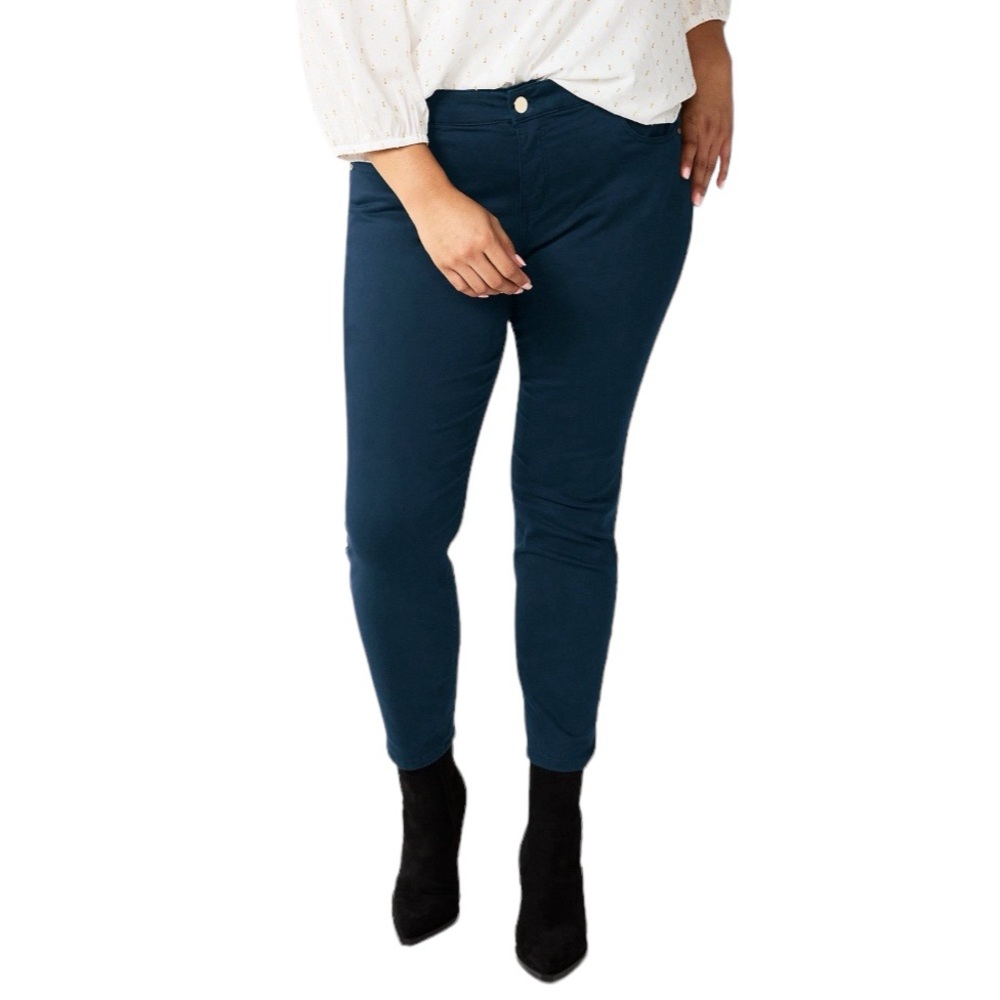 DRAPER JAMES Mid Rise Skinny Jeans size 22W